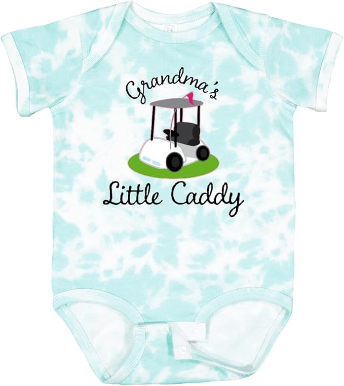 inktastic Grandma's Little Caddy Golf Baby Bodysuit