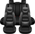 Car Seat Covers for Audi q7 2017-2025 | 5-Seats Seat Covers, Waterproof Seat Protectors, Automotive Seat Covers (Full Set with Pillow,Black)