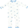 KYTE BABY Unisex Rayon Made From Bamboo Zippered Rompers 0-24 Months