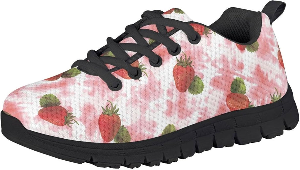 MARSVOVO First Shoes for Walking Boy Girl Athletic Lightweight Flexible Lace-up Breathable Running Shoes Casual Classic Comfortable Non Slip Play Sport Learning to Walk Toddler Girl Sneakers