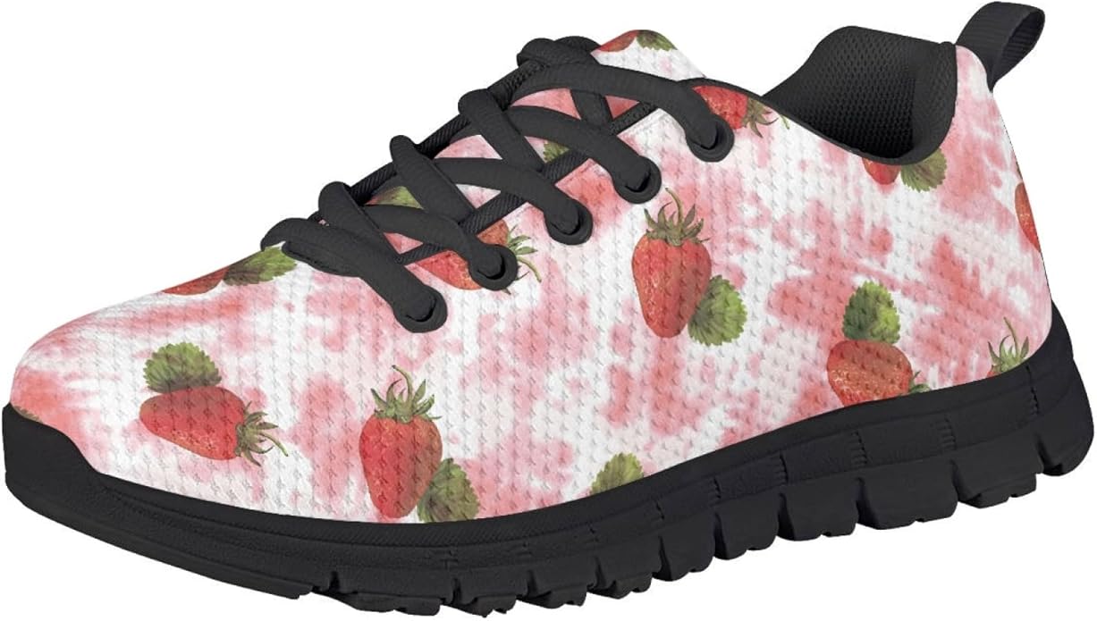 MARSVOVO First Shoes for Walking Boy Girl Athletic Lightweight Flexible Lace-up Breathable Running Shoes Casual Classic Comfortable Non Slip Play Sport Learning to Walk Toddler Girl Sneakers