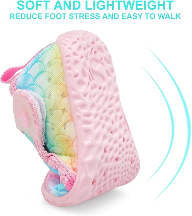 JOINFREE Baby Toddler Water Shoes Boys Girls Sandals Barefoot Kids Breathable Sneakers Shoes for Walking Running