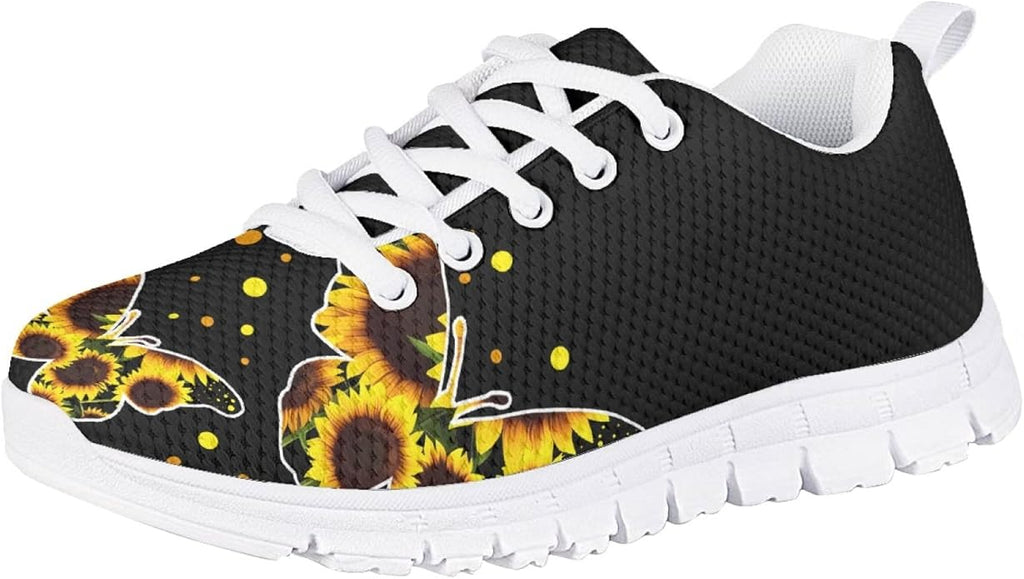 MARSVOVO First Shoes for Walking Boy Girl Athletic Lightweight Flexible Lace-up Breathable Running Shoes Casual Classic Comfortable Non Slip Play Sport Learning to Walk Toddler Girl Sneakers