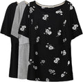 Smallshow Women's Maternity Nursing Tops Short Sleeve Breastfeeding Clothes