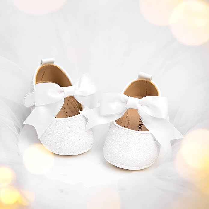 Soft Sole Baby Shoes - Infant Baby Walking Shoes Moccasins Rubber Sole Crib Shoes