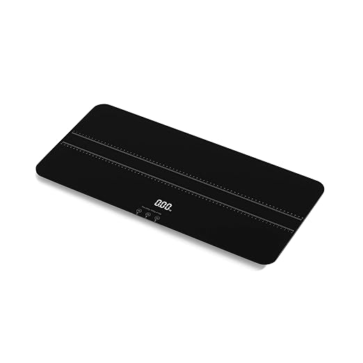 SIKE Medium-Small Veterinary Scale, Dog Scale (±10g) Accuracy, Max 220lbs, Digital Pet Scales and USB Recharging Cord Included, 27 x 13 inch Tempered Glass Platform with Anti Slip Sticker
