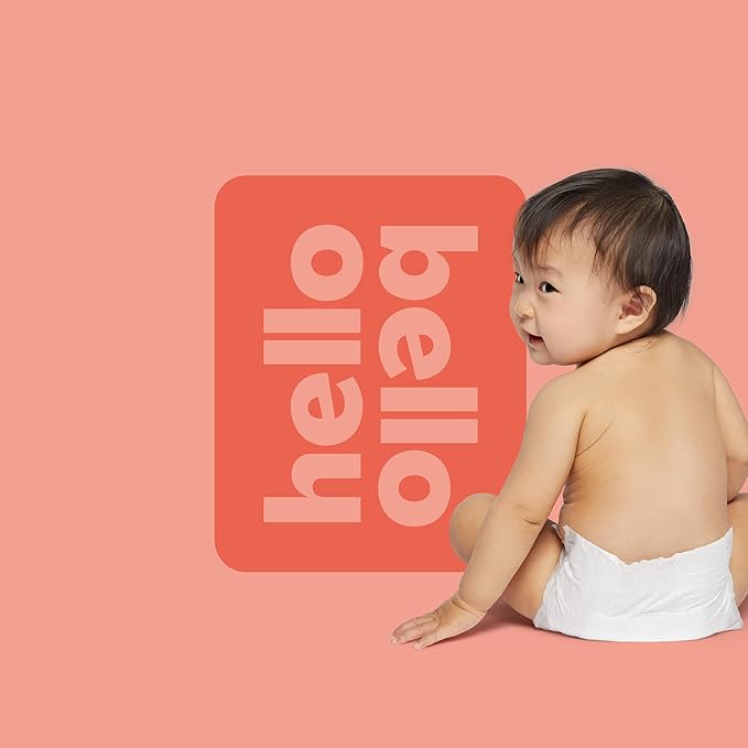 Hello Bello Premium Baby Diapers Size 5, 18 Count of Disposable, Extra-Absorbent, Hypoallergenic Baby Diapers with Snug and Comfort Fit, Alphabet Soup
