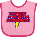 inktastic These Fools Put My Cape on Backwards ® Baby Bib