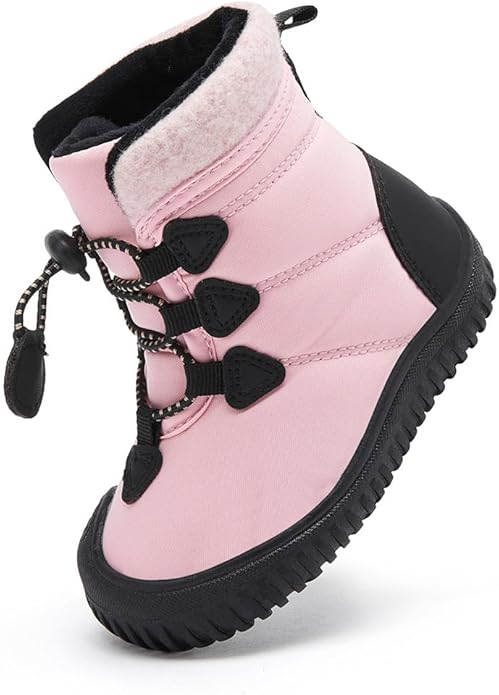 BMCiTYBM Toddler Baby Winter Snow Boots Boy Girl Faux Fur Warm Non Slip First Walking Infant Shoes