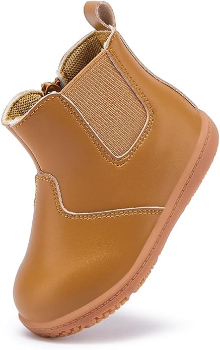 BMCiTYBM Baby Boys Girls Boots Infant Shoes First Walking Booties for All Seasons for 6 9 12 15 18 24 Months
