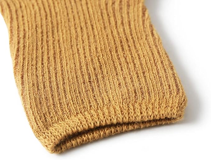 Toddler Socks Unisex Baby Baby Crew Cotton Cuff Socks for Infant Girls Stocking Stuffer for Kids 0-36 Months