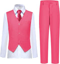 Boys Vest Set Formal Dress Suits Wedding Outfit Dresswear