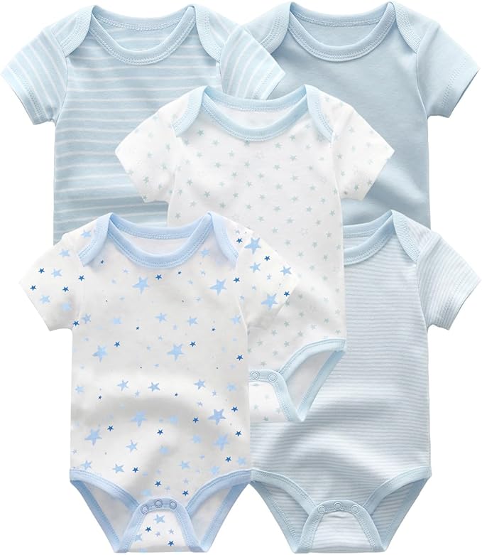 Unisex Baby Boy Girl Layette Sets Bodysuits Pants And Accessories 19 Packs Comfort Infant Outfit New Born Essentials
