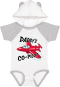 inktastic Daddys Co-Pilot for Fathers Day Baby Bodysuit
