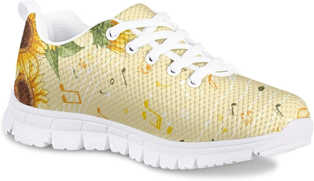 MARSVOVO First Shoes for Walking Boy Girl Athletic Lightweight Flexible Lace-up Breathable Running Shoes Casual Classic Comfortable Non Slip Play Sport Learning to Walk Toddler Girl Sneakers