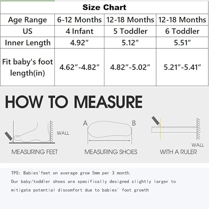 Newsonet Baby Shoes Boys Girls First Walking Breathable Non Slip Walker Sneakers Soft Sole 6 9 12 18 20 24 Months