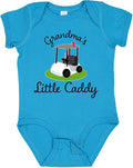 inktastic Grandma's Little Caddy Golf Baby Bodysuit