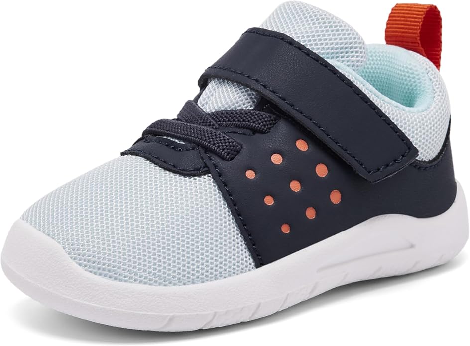 MORENDL Toddler Baby Shoes 0-4 Years Boy Girl Lightweight Breathable Non-Slip Sports Sneakers Running Walking Tennis Barefoot Shoes
