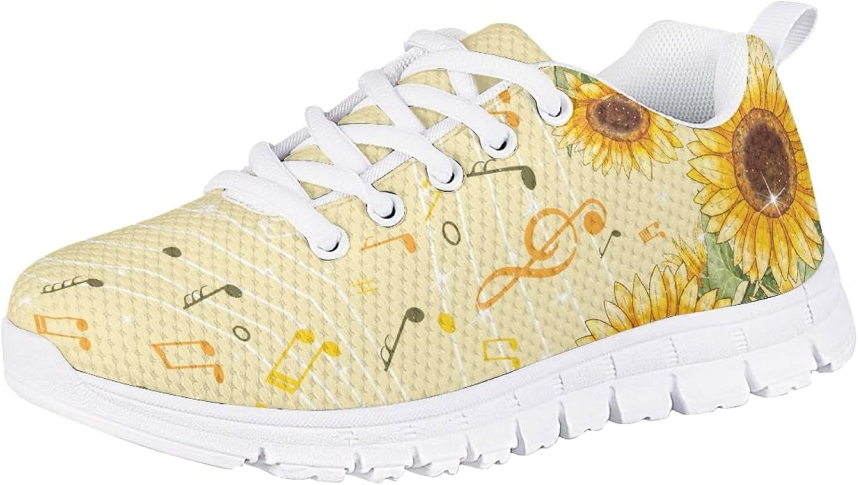 MARSVOVO First Shoes for Walking Boy Girl Athletic Lightweight Flexible Lace-up Breathable Running Shoes Casual Classic Comfortable Non Slip Play Sport Learning to Walk Toddler Girl Sneakers