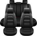 Car Seat Covers for Lexus Car rx300 1999-2003 | 5-Seats Leather Seat Covers, Easy to Install Automotive Seat Covers Full Set (Full Set, Black)