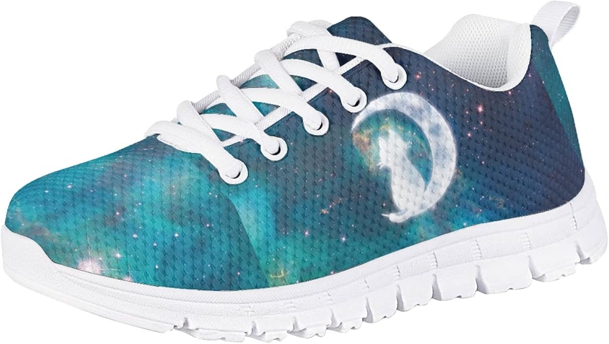MARSVOVO First Shoes for Walking Boy Girl Athletic Lightweight Flexible Lace-up Breathable Running Shoes Casual Classic Comfortable Non Slip Play Sport Learning to Walk Toddler Girl Sneakers