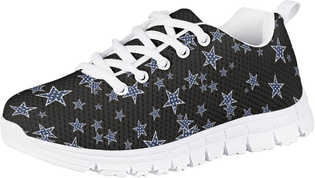 MARSVOVO First Shoes for Walking Boy Girl Athletic Lightweight Flexible Lace-up Breathable Running Shoes Casual Classic Comfortable Non Slip Play Sport Learning to Walk Toddler Girl Sneakers