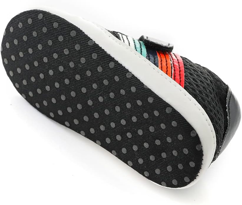 Clowora Baby Boys Girls Shoes Non-Slip Rubber Sole Sneakers Infant First Walking Toddler Crib Shoes Newborn Loafers Flats.