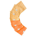 Copper Pearl 6 Ultra Soft Baby Bath Washcloths Premium Large Soft Skip 11" x 11" Towels