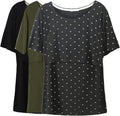 Smallshow Women's Maternity Nursing Tops Short Sleeve Breastfeeding Clothes