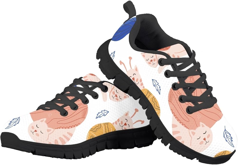 MARSVOVO First Shoes for Walking Boy Girl Athletic Lightweight Flexible Lace-up Breathable Running Shoes Casual Classic Comfortable Non Slip Play Sport Learning to Walk Toddler Girl Sneakers