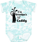 inktastic I'm Grandpa's Lil' Caddy- Golf for Kids Baby Bodysuit