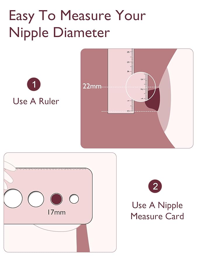 Momcozy Original V1 Pro/V2 Pro Breast Pump Replacement Accessories,Flange Insert 19mm Only for Momcozy V1 Pro/V2 Pro 4PCS
