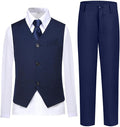 Boys Vest Set Formal Dress Suits Wedding Outfit Dresswear