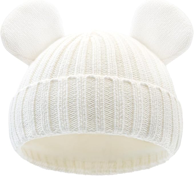 Toddler Boy Winter Beanie Baby Knit Hat Warm Girl Beanies Newborn Cute Hats for Kids