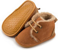 Clowora Baby Boys Girls Shoes Non-Slip Rubber Sole Sneakers Infant First Walking Toddler Crib Shoes Newborn Loafers Flats.