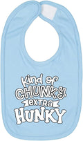 Wild Bobby Kind of Chunky Extra Hunky Humor Infant Premium Jersey Baby Bib