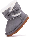 BMCiTYBM Girls Boys Snow Boots Warm Winter Fur Lined Baby Shoes (Infant/Toddler/Little Kid)
