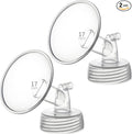 17mm Flanges Compatible with Spectra S2 S1 9 Plus Ameda MYA Motif Luna Breastpumps Replacement to Pump Parts Flange. Compatible with Spectra Parts/Accessories