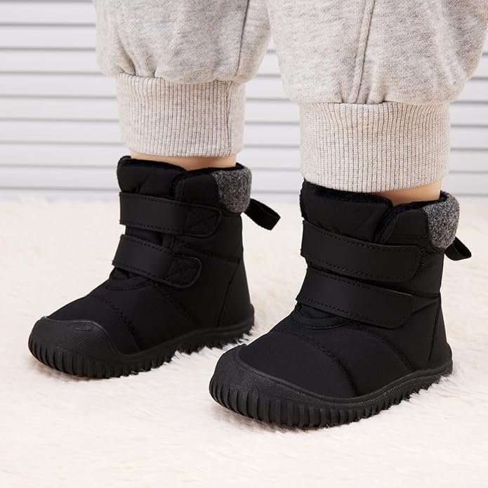 BMCiTYBM Toddler Baby Winter Snow Boots Boy Girl Faux Fur Warm Non Slip First Walking Infant Shoes