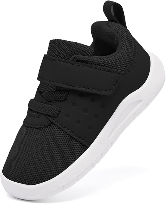 MORENDL Toddler Baby Shoes 0-4 Years Boy Girl Lightweight Breathable Non-Slip Sports Sneakers Running Walking Tennis Barefoot Shoes