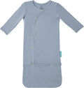 PurComfy Supersoft Baby Sleeper Gowns, Premium Bamboo Viscose Infant Nightgown Sleepers Preemie Newborn Snap Bundler