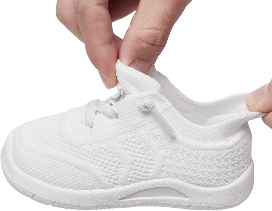 MORENDL Toddler Shoes Baby Walking Sock Shoes Infant Sneakers 0-4 Years Boy Girl Barefoot Tennis Shoe Non-Slip Brethable