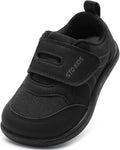 Toddler Wide Toe Box Barefoot Shoes Boys Girls Sneakers Kids Tennis Shoes Preschool Non Slip Lightweight Comfortable First Walking Shoes Running Outdoor Activities