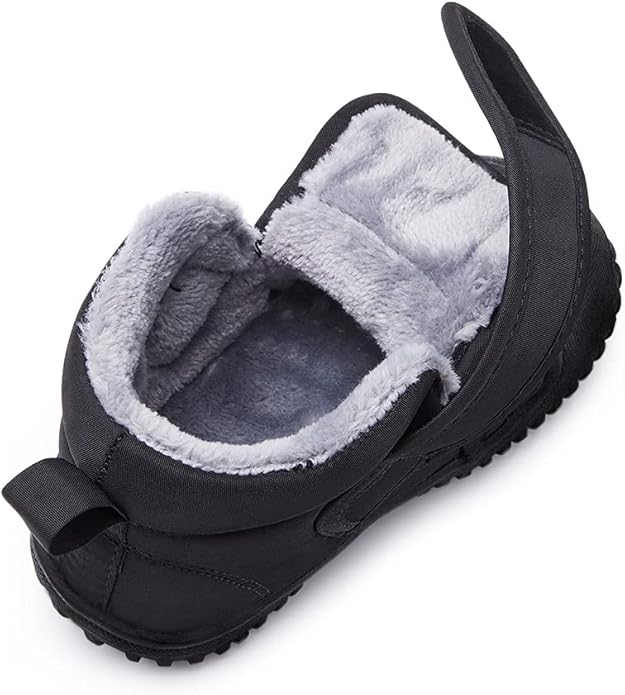 BMCiTYBM Toddler Baby Snow Boots Winter Shoes Boys Girls Cold Weather Baby Faux Fur Shoes