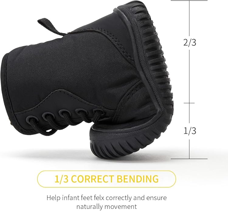 BMCiTYBM Toddler Baby Winter Snow Boots Boy Girl Faux Fur Warm Non Slip First Walking Infant Shoes