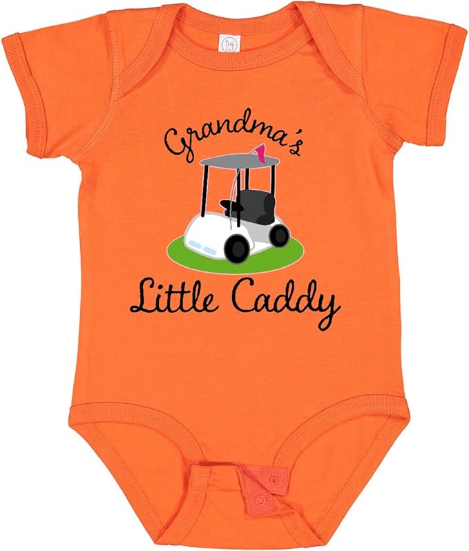 inktastic Grandma's Little Caddy Golf Baby Bodysuit