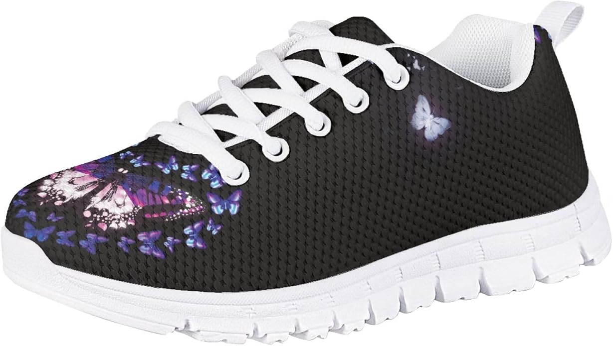 MARSVOVO First Shoes for Walking Boy Girl Athletic Lightweight Flexible Lace-up Breathable Running Shoes Casual Classic Comfortable Non Slip Play Sport Learning to Walk Toddler Girl Sneakers