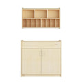 Foundations SafeSwing Changing Table and Wall Organizer 2-Piece Set
