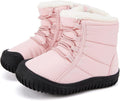 BMCiTYBM Toddler Baby Snow Boots Winter Shoes Boys Girls Cold Weather Baby Faux Fur Shoes