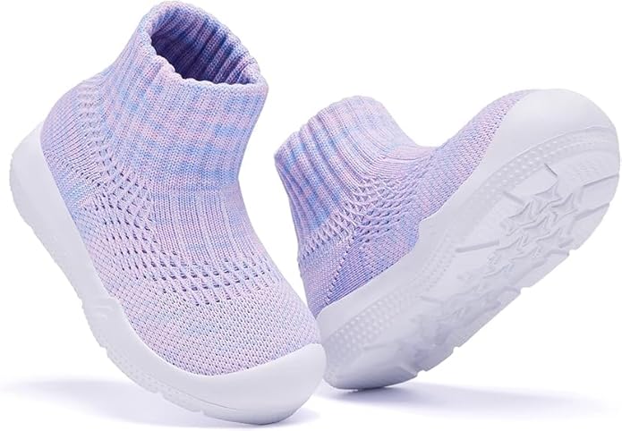 MORENDL Toddler Sock Shoes Baby Walking Shoes Infant Slippers Boys & Girls Non-Slip Sneakers